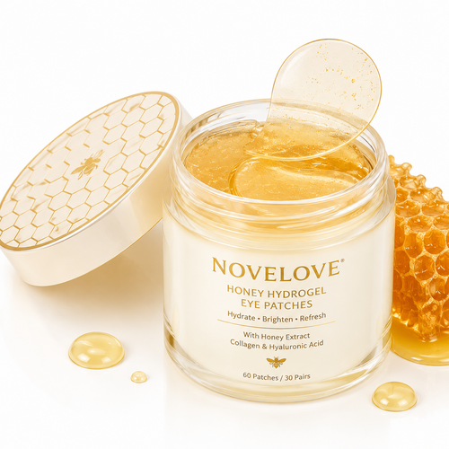 NOVELOVE®Collagen Honey Hydrogel Eye Patches