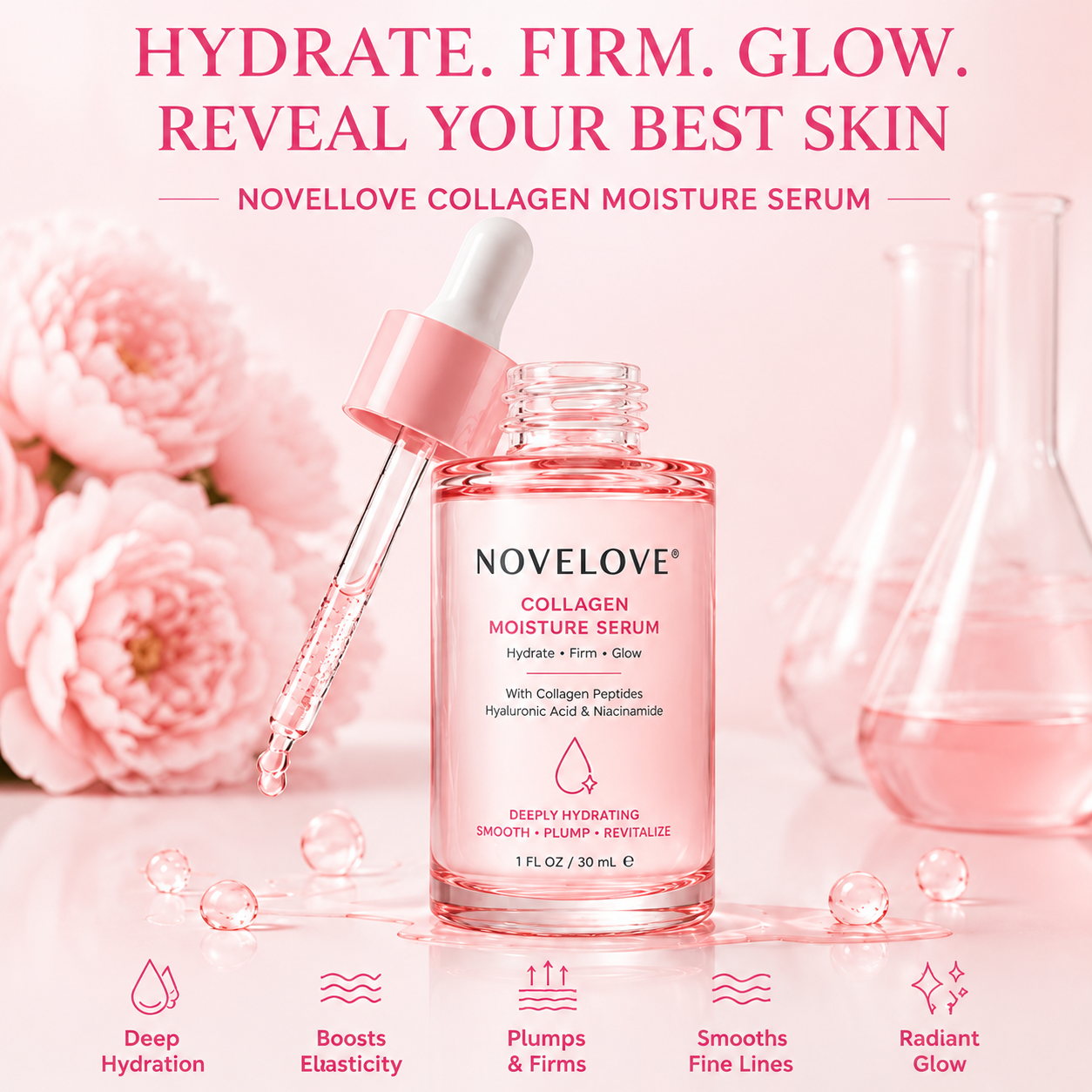 NOVELOVE® Collagen Moisture Serum