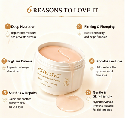 NOVELOVE®Hydrating Collagen Eye Patches