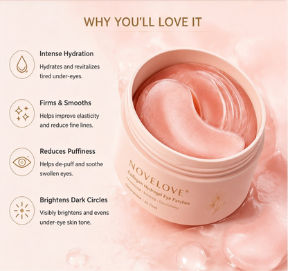 NOVELOVE®Biodegradable Hydrogel Eye Patches