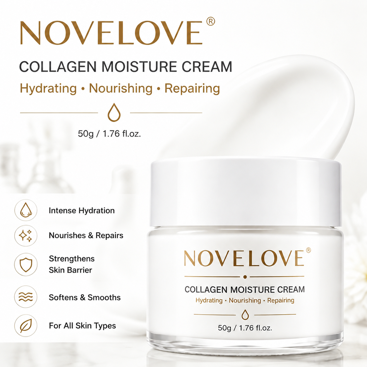 NOVELOVE® Collagen Recovery Cream