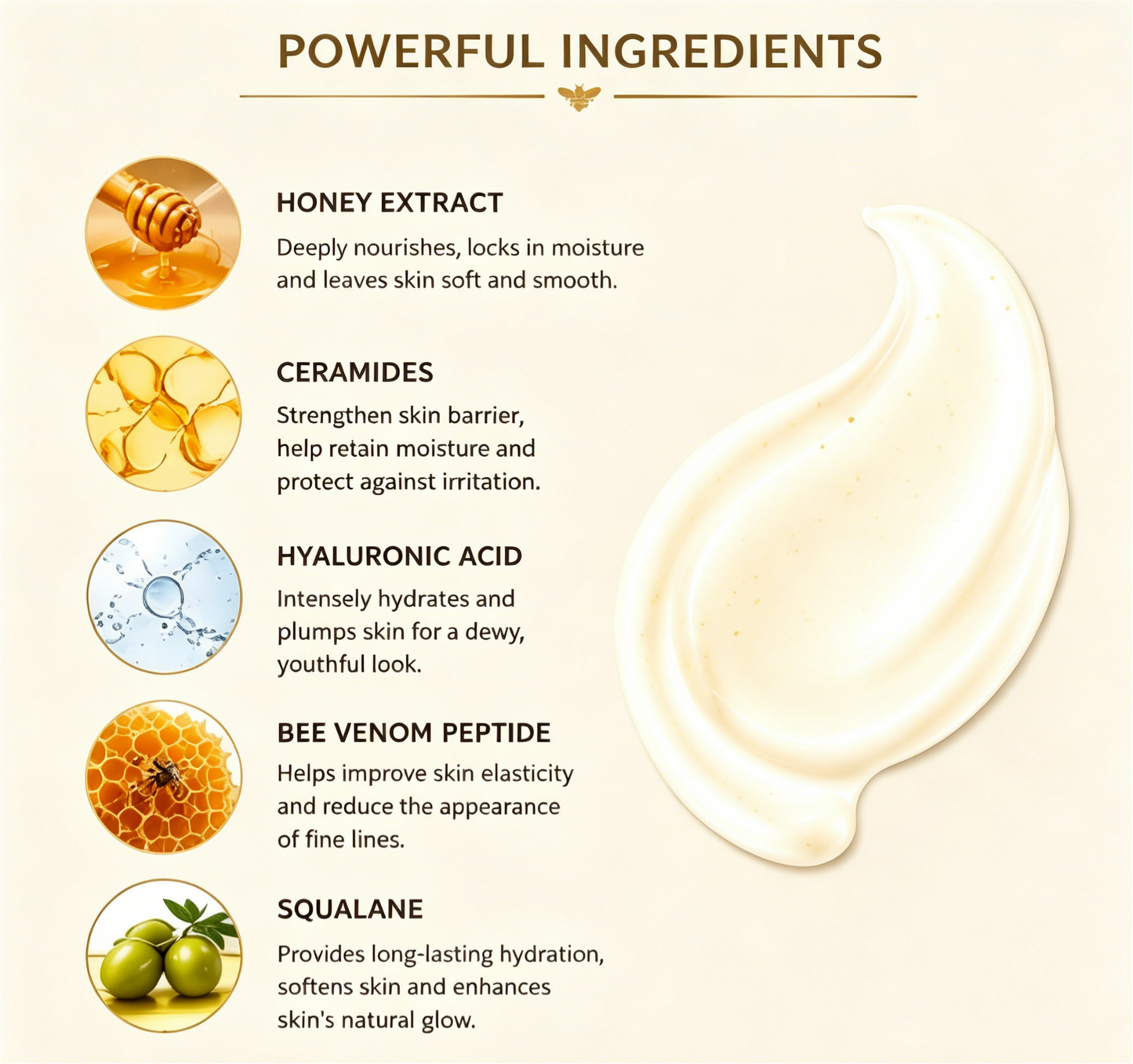NOVELOVE® Honey Moisture Cream