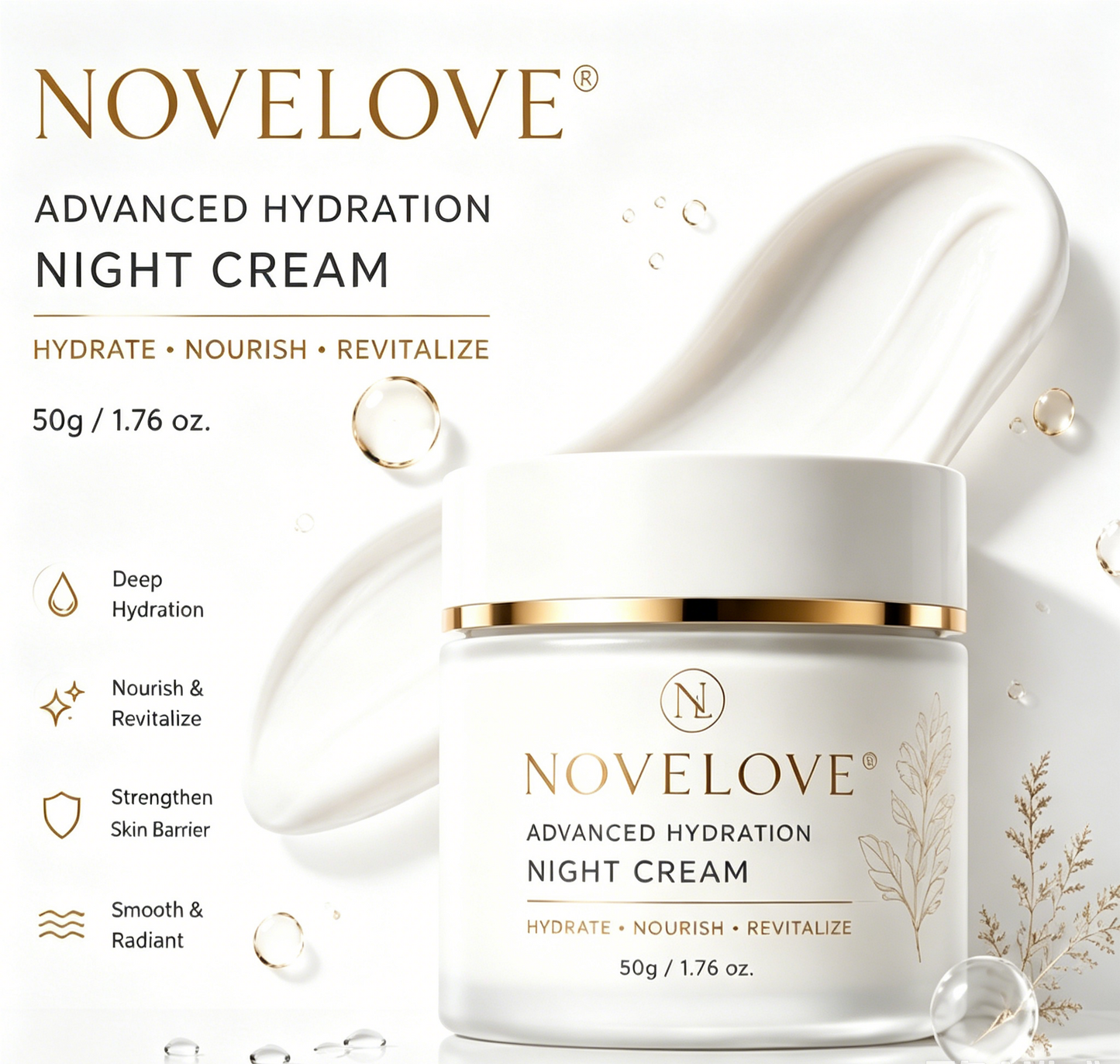 NOVELOVE® Advanced Repair Moisturizing Cream